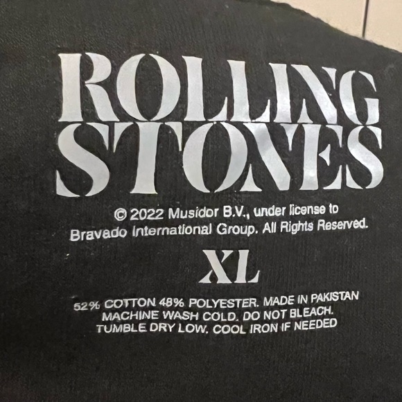 🆕 ROLLING STONES SWEATSHIRT (Xl) - Picture 4 of 4